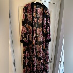 Torrid Floral long kimono